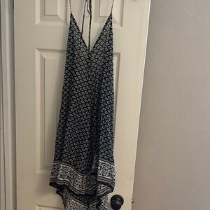 Band of Gypsies Black and White Floral Dress